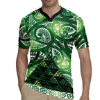 Matariki New Zealand Rugby Jersey NZ Niho Taniwha Maori New Year Green Galaxy