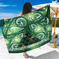 Matariki New Zealand Sarong NZ Niho Taniwha Maori New Year Green Galaxy