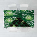 Matariki New Zealand Tablecloth NZ Niho Taniwha Maori New Year Green Galaxy