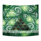 Matariki New Zealand Tapestry NZ Niho Taniwha Maori New Year Green Galaxy