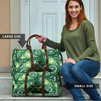 Matariki New Zealand Travel Bag NZ Niho Taniwha Maori New Year Green Galaxy