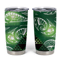 Matariki New Zealand Tumbler Cup NZ Niho Taniwha Maori New Year Green Galaxy
