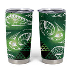 Matariki New Zealand Tumbler Cup NZ Niho Taniwha Maori New Year Green Galaxy