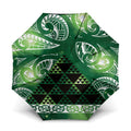 Matariki New Zealand Umbrella NZ Niho Taniwha Maori New Year Green Galaxy
