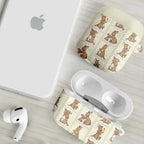 Kangaroo Australia Mother's Day AirPods Case Mum and Joey Memory Aboriginal Stamp Seamless Style