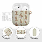 Kangaroo Australia Mother's Day AirPods Case Mum and Joey Memory Aboriginal Stamp Seamless Style