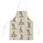 Kangaroo Australia Mother's Day Apron Mum and Joey Memory Aboriginal Stamp Seamless Style