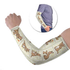 Kangaroo Australia Mother's Day Arm Sleeves Mum and Joey Memory Aboriginal Stamp Seamless Style