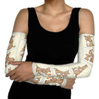 Kangaroo Australia Mother's Day Arm Sleeves Mum and Joey Memory Aboriginal Stamp Seamless Style