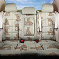 Kangaroo Australia Mother's Day Back Car Seat Cover Mum and Joey Memory Aboriginal Stamp Seamless Style