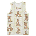 Kangaroo Australia Mother's Day Basketball Jersey Mum and Joey Memory Aboriginal Stamp Seamless Style