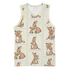 Kangaroo Australia Mother's Day Basketball Jersey Mum and Joey Memory Aboriginal Stamp Seamless Style