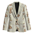 Kangaroo Australia Mother's Day Blazer Mum and Joey Memory Aboriginal Stamp Seamless Style