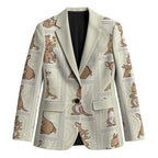 Kangaroo Australia Mother's Day Blazer Mum and Joey Memory Aboriginal Stamp Seamless Style