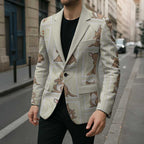 Kangaroo Australia Mother's Day Blazer Mum and Joey Memory Aboriginal Stamp Seamless Style