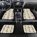 Kangaroo Australia Mother's Day Car Mats Mum and Joey Memory Aboriginal Stamp Seamless Style