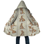Kangaroo Australia Mother's Day Cloak Mum and Joey Memory Aboriginal Stamp Seamless Style