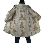 Kangaroo Australia Mother's Day Cloak Mum and Joey Memory Aboriginal Stamp Seamless Style