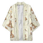 Kangaroo Australia Mother's Day Kimono Mum and Joey Memory Aboriginal Stamp Seamless Style