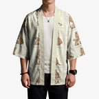 Kangaroo Australia Mother's Day Kimono Mum and Joey Memory Aboriginal Stamp Seamless Style