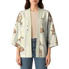 Kangaroo Australia Mother's Day Kimono Mum and Joey Memory Aboriginal Stamp Seamless Style