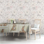 Kangaroo Australia Mother's Day Tablecloth Mum and Joey Memory Aboriginal Stamp Seamless Style