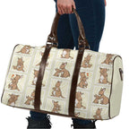 Kangaroo Australia Mother's Day Travel Bag Mum and Joey Memory Aboriginal Stamp Seamless Style