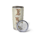 Kangaroo Australia Mother's Day Tumbler Cup Mum and Joey Memory Aboriginal Stamp Seamless Style
