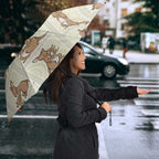 Kangaroo Australia Mother's Day Umbrella Mum and Joey Memory Aboriginal Stamp Seamless Style