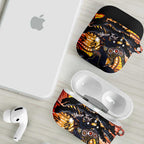 Australia Mother's Day Personalised AirPods Case Kangaroo With Aboriginal Tree Art