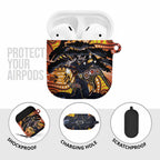 Australia Mother's Day Personalised AirPods Case Kangaroo With Aboriginal Tree Art
