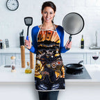 Australia Mother's Day Personalised Apron Kangaroo With Aboriginal Tree Art