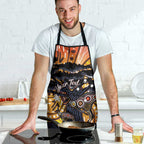 Australia Mother's Day Personalised Apron Kangaroo With Aboriginal Tree Art