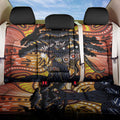Australia Mother's Day Personalised Back Car Seat Cover Kangaroo With Aboriginal Tree Art