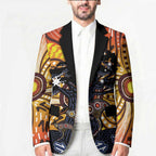 Australia Mother's Day Personalised Blazer Kangaroo With Aboriginal Tree Art