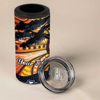 Australia Mother's Day Personalised 4 in 1 Can Cooler Tumbler Kangaroo With Aboriginal Tree Art