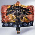 Australia Mother's Day Personalised Hooded Blanket Kangaroo With Aboriginal Tree Art