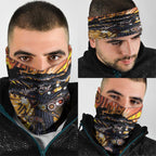 Australia Mother's Day Personalised Neck Gaiter Kangaroo With Aboriginal Tree Art