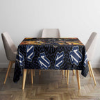 Australia Mother's Day Personalised Tablecloth Kangaroo With Aboriginal Tree Art