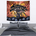 Australia Mother's Day Personalised Tapestry Kangaroo With Aboriginal Tree Art