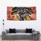 Australia Mother's Day Personalised Tapestry Kangaroo With Aboriginal Tree Art