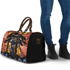 Australia Mother's Day Personalised Travel Bag Kangaroo With Aboriginal Tree Art