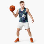 Personalised Torres Strait Islander Flag Day Basketball Jersey Aboriginal Sea Turtle And Dhari