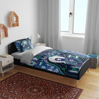 Personalised Torres Strait Islander Flag Day Bedding Set Aboriginal Sea Turtle And Dhari