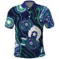 Personalised Torres Strait Islander Flag Day Polo Shirt Aboriginal Sea Turtle And Dhari