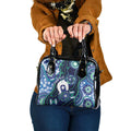 Personalised Torres Strait Islander Flag Day Shoulder Handbag Aboriginal Sea Turtle And Dhari