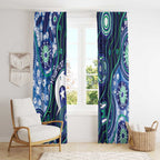 Personalised Torres Strait Islander Flag Day Window Curtain Aboriginal Sea Turtle And Dhari