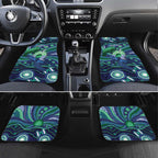 Personalised Torres Strait Islander Flag Day Car Mats Dhari Australia Dugong Turtle Aboriginal Art