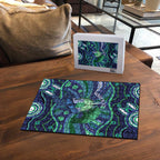 Personalised Torres Strait Islander Flag Day Puzzle Dhari Australia Dugong Turtle Aboriginal Art