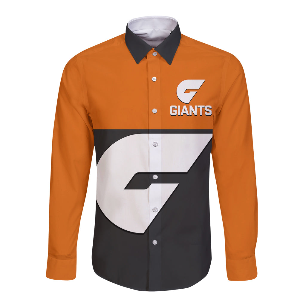 personalised-gws-giants-football-2023-long-sleeve-button-shirt-sporty-style